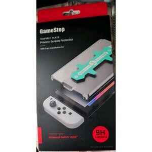 GameStop Tempered Glass Screen Protector for Nintendo Switch OLED – New